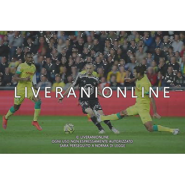 Romain PHILIPPOTEAUX / Oswaldo VIZCARRONDO - 16.05.2015 - Nantes / Lorient - 37eme journee de Ligue 1 Photo : Vincent Michel / Icon Sport /AGENZIA ALDO LIVERANI Sas - ITALY ONLY - EDITORIAL USE ONLY