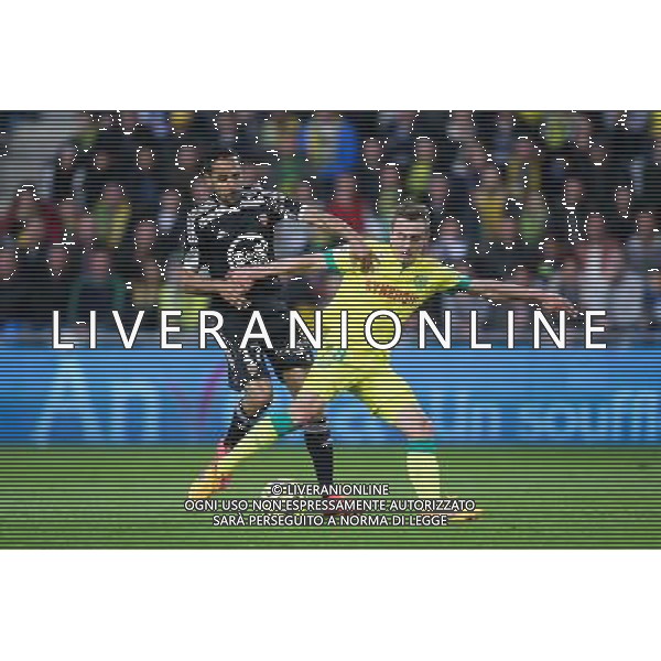 Valentin RONGIER / Walid MESLOUB - 16.05.2015 - Nantes / Lorient - 37eme journee de Ligue 1 Photo : Vincent Michel / Icon Sport /AGENZIA ALDO LIVERANI Sas - ITALY ONLY - EDITORIAL USE ONLY