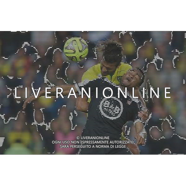 Oswaldo VIZCARRONDO / Jordan AYEW - 16.05.2015 - Nantes / Lorient - 37eme journee de Ligue 1 Photo : Vincent Michel / Icon Sport /AGENZIA ALDO LIVERANI Sas - ITALY ONLY - EDITORIAL USE ONLY