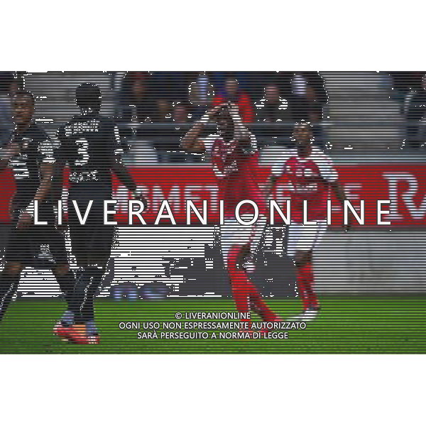 Deception Prince ONIANGUE - 16.05.2015 - Reims / Rennes - 37eme journee de Ligue 1 Photo : Dave Winter / Icon Sport /AGENZIA ALDO LIVERANI Sas - ITALY ONLY - EDITORIAL USE ONLY