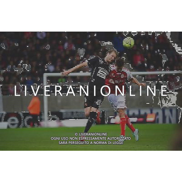 Ola TOIVONEN / Mads ALBAECK - 16.05.2015 - Reims / Rennes - 37eme journee de Ligue 1 Photo : Dave Winter / Icon Sport /AGENZIA ALDO LIVERANI Sas - ITALY ONLY - EDITORIAL USE ONLY