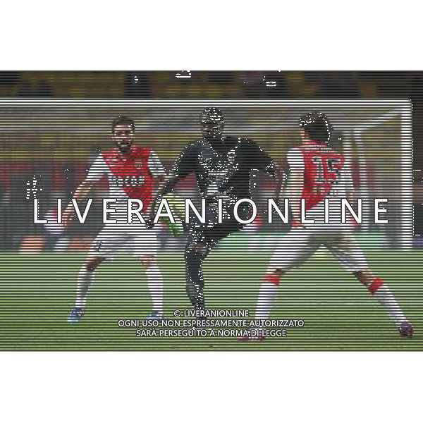Guirane N\'DAW / Joao MOUTHINO - 16.05.2015 - Monaco / Metz - 37eme journÌ©e de Ligue 1 Photo : Serge Haouzi / Icon Sport AG ALDO LIVERANI SAS ONLY ITALY