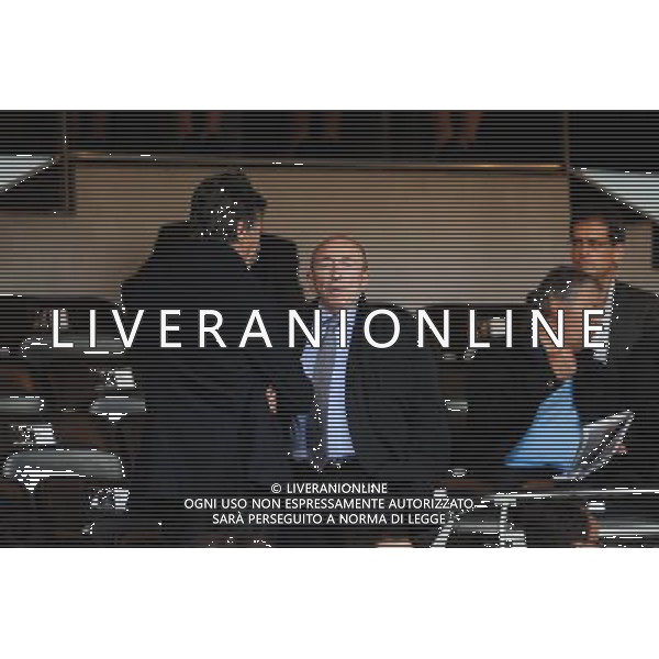 Nicolas DE TAVERNOST / Gerard COLLOMB - 16.05.2015 - Lyon / Bordeaux - 37eme journee de Ligue 1 Photo : Jean Paul Thomas / Icon Sport AG ALDO LIVERANI SAS ONLY ITALY