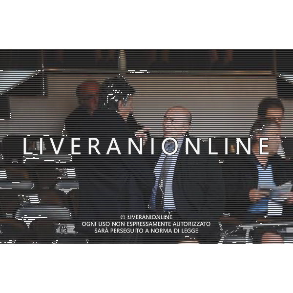 Nicolas DE TAVERNOST / Gerard COLLOMB - 16.05.2015 - Lyon / Bordeaux - 37eme journee de Ligue 1 Photo : Jean Paul Thomas / Icon Sport AG ALDO LIVERANI SAS ONLY ITALY