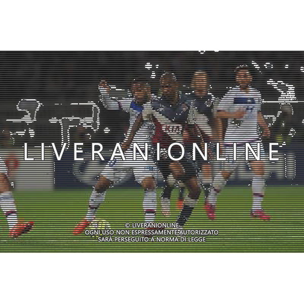 Alexandre LACAZETTE / Diego ROLAN - 16.05.2015 - Lyon / Bordeaux - 37eme journee de Ligue 1 Photo : Jean Paul Thomas / Icon Sport AG ALDO LIVERANI SAS ONLY ITALY