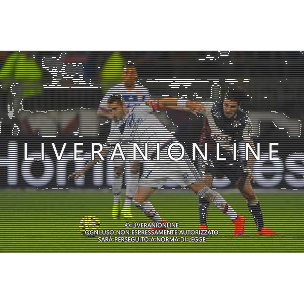 Maxime GONALONS / Enzo CRIVELLI - 16.05.2015 - Lyon / Bordeaux - 37eme journee de Ligue 1 Photo : Jean Paul Thomas / Icon Sport AG ALDO LIVERANI SAS ONLY ITALY