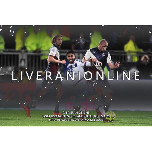 Nabil FEKIR / Nicolas PALLOIS - 16.05.2015 - Lyon / Bordeaux - 37eme journee de Ligue 1 Photo : Jean Paul Thomas / Icon Sport AG ALDO LIVERANI SAS ONLY ITALY