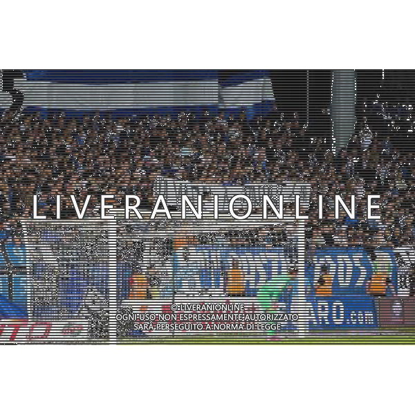 Supporters Bastia - Ghislain PRINTANT - 16.05.2015 - Bastia / Caen - 37eme journee de Ligue 1 Photo : Michel Maestracci / Icon Sport AG ALDO LIVERANI SAS ONLY ITALY
