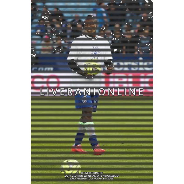 Djibril CISSE - 16.05.2015 - Bastia / Caen - 37eme journee de Ligue 1 Photo : Michel Maestracci / Icon Sport AG ALDO LIVERANI SAS ONLY ITALY
