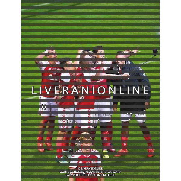 Joie Reims - 16.05.2015 - Reims / Rennes - 37eme journee de Ligue 1 Photo : Dave Winter / Icon Sport AG ALDO LIVERANI SAS ONLY ITALY