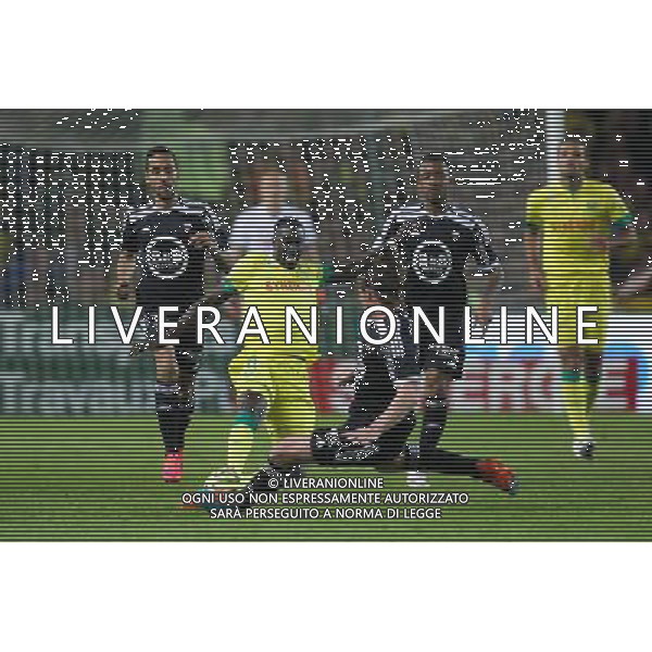 Remi GOMIS / Medhi MOSTEFA - 16.05.2015 - Nantes / Lorient - 37eme journÌ©e de Ligue 1 Photo : Vincent Michel / Icon Sport AG ALDO LIVERANI SAS ONLY ITALY