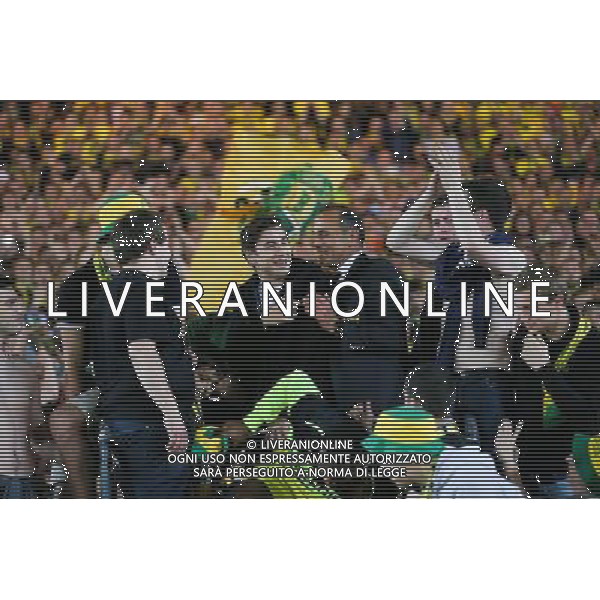 Michel DER ZAKARIAN / Alejandro BEDOYA - 16.05.2015 - Nantes / Lorient - 37eme journÌ©e de Ligue 1 Photo : Vincent Michel / Icon Sport AG ALDO LIVERANI SAS ONLY ITALY