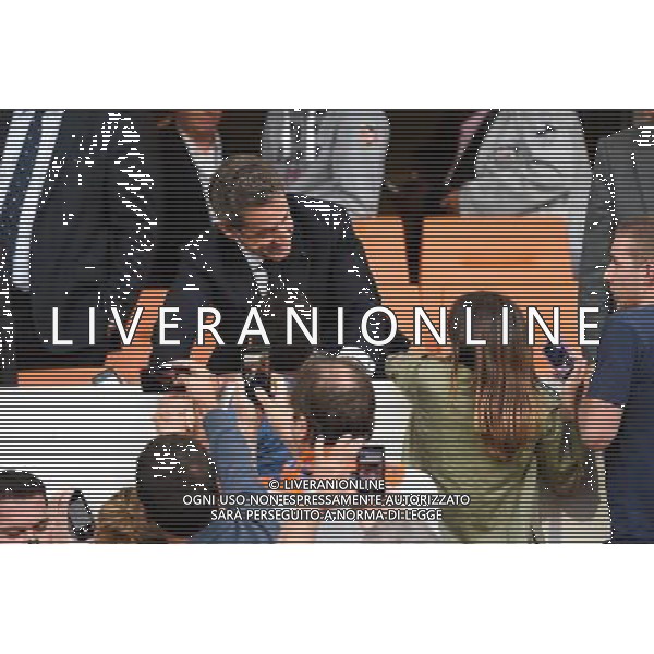Nicolas Sarkozy - 16.05.2015 - Montpellier / Paris Saint Germain - 37eme journÌ©e de Ligue 1 Photo : Alexandre Dimou / Icon Sport AG ALDO LIVERANI SAS ONLY ITALY
