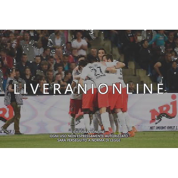 Joie PSG - Blaise Matuidi - 16.05.2015 - Montpellier / Paris Saint Germain - 37eme journÌ©e de Ligue 1 Photo : Alexandre Dimou / Icon Sport AG ALDO LIVERANI SAS ONLY ITALY