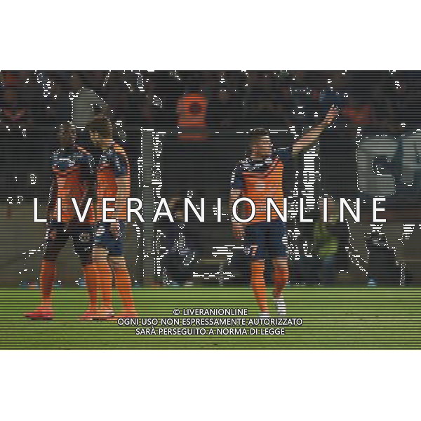 Joie Anthony Mounier - 16.05.2015 - Montpellier / Paris Saint Germain - 37eme journÌ©e de Ligue 1 Photo : Alexandre Dimou / Icon Sport AG ALDO LIVERANI SAS ONLY ITALY
