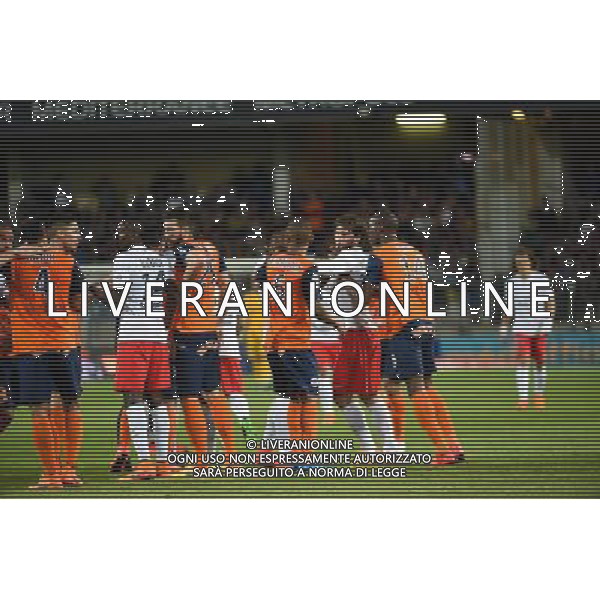 Altercation Maxwell - 16.05.2015 - Montpellier / Paris Saint Germain - 37eme journÌ©e de Ligue 1 Photo : Alexandre Dimou / Icon Sport AG ALDO LIVERANI SAS ONLY ITALY