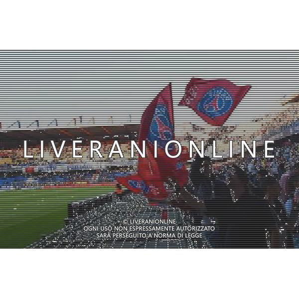 Supporters PSG - 16.05.2015 - Montpellier / Paris Saint Germain - 37eme journÌ©e de Ligue 1 Photo : Alexandre Dimou / Icon Sport AG ALDO LIVERANI SAS ONLY ITALY