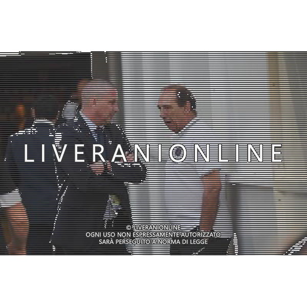 Bruno Carotti / Jean Louis Gasset - 16.05.2015 - Montpellier / Paris Saint Germain - 37eme journee de Ligue 1 Photo : Alexandre Dimou / Icon Sport AG ALDO LIVERANI SAS ONLY ITALY