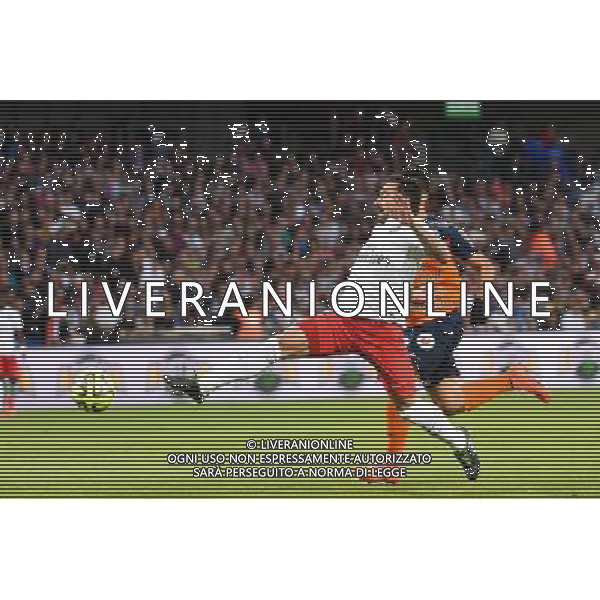 Ezequiel Lavezzi - 16.05.2015 - Montpellier / Paris Saint Germain - 37eme journee de Ligue 1 Photo : Alexandre Dimou / Icon Sport AG ALDO LIVERANI SAS ONLY ITALY
