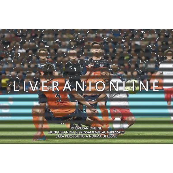 Lucas / Daniel Congre - 16.05.2015 - Montpellier / Paris Saint Germain - 37eme journee de Ligue 1 Photo : Alexandre Dimou / Icon Sport AG ALDO LIVERANI SAS ONLY ITALY
