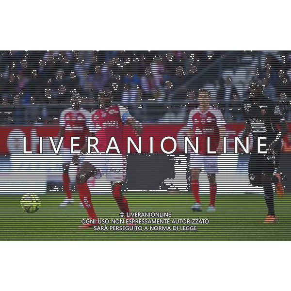 Prince ONIANGUE - 16.05.2015 - Reims / Rennes - 37eme journee de Ligue 1 Photo : Dave Winter / Icon Sport AG ALDO LIVERANI SAS ONLY ITALY