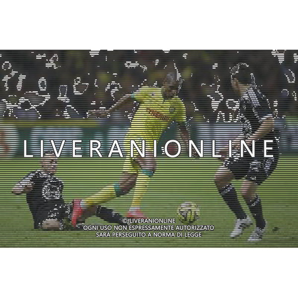 Johan AUDEL / Romain PHILIPPOTEAUX - 16.05.2015 - Nantes / Lorient - 37eme journee de Ligue 1 Photo : Vincent Michel / Icon Sport AG ALDO LIVERANI SAS ONLY ITALY