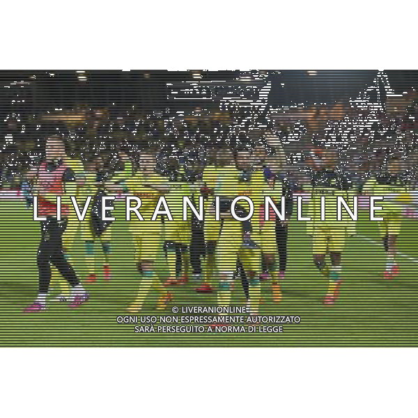 Joie Nantes / Olivier VEIGNEAU - 16.05.2015 - Nantes / Lorient - 37eme journee de Ligue 1 Photo : Vincent Michel / Icon Sport AG ALDO LIVERANI SAS ONLY ITALY