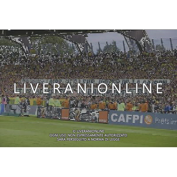 Supporters Nantes - 16.05.2015 - Nantes / Lorient - 37eme journee de Ligue 1 Photo : Vincent Michel / Icon Sport AG ALDO LIVERANI SAS ONLY ITALY