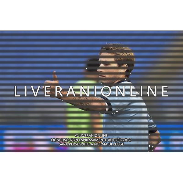 Roma - 19/05/2015 - Stadio Olimpico - Finale Tim Cup 2014-2015 - Allenamento Lazio - nella foto: Lucas Biglia durante l\'allenamento / Ph. Fabrizio Corradetti - Ag. Aldo Liverani Sas