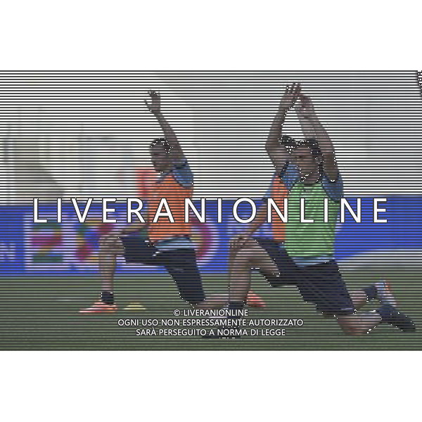 Roma - 19/05/2015 - Stadio Olimpico - Finale Tim Cup 2014-2015 - Allenamento Lazio - nella foto: Stefano Mauri / Ph. Fabrizio Corradetti - Ag. Aldo Liverani Sas