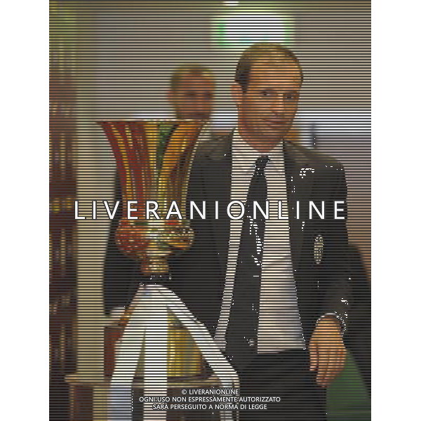 Roma - 19/05/2015 - Stadio Olimpico - Finale Tim Cup 2014-2015 - Conferenza stampa della Juventus - nella foto: Massimiliano Allegri / Ph. Fabrizio Corradetti - Ag. Aldo Liverani Sas