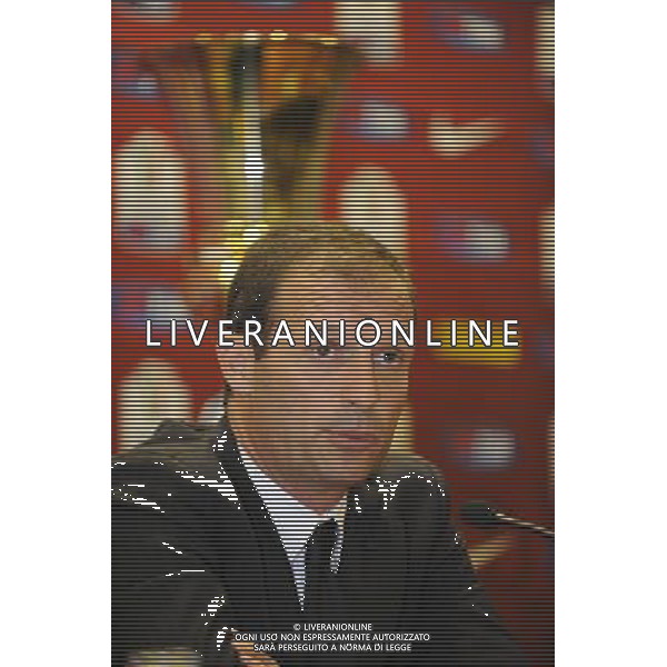 Roma - 19/05/2015 - Stadio Olimpico - Finale Tim Cup 2014-2015 - Conferenza stampa della Juventus - nella foto: Massimiliano Allegri / Ph. Fabrizio Corradetti - Ag. Aldo Liverani Sas