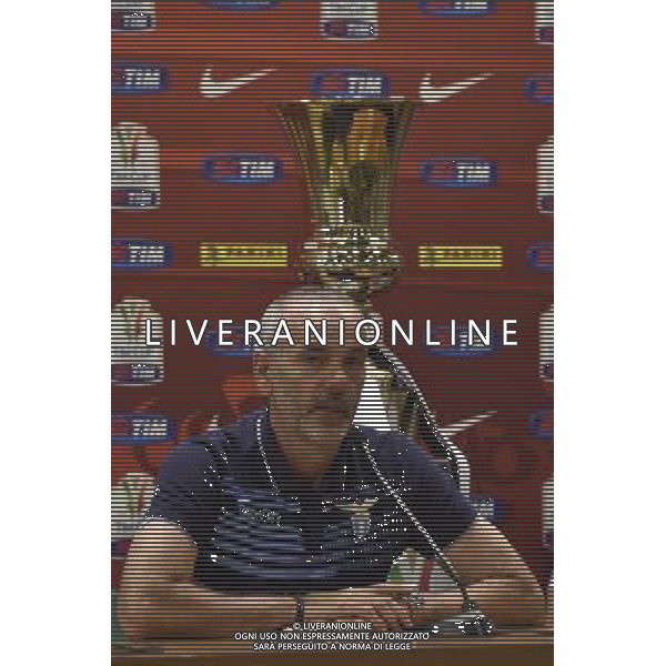 Roma - 19/05/2015 - Stadio Olimpico - Finale Tim Cup 2014-2015 - Conferenza stampa della Lazio - nella foto: Stefano Pioli / Ph. Fabrizio Corradetti - Ag. Aldo Liverani Sas