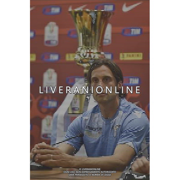 Roma - 19/05/2015 - Stadio Olimpico - Finale Tim Cup 2014-2015 - Conferenza stampa della Lazio - nella foto: Stefano Mauri / Ph. Fabrizio Corradetti - Ag. Aldo Liverani Sas