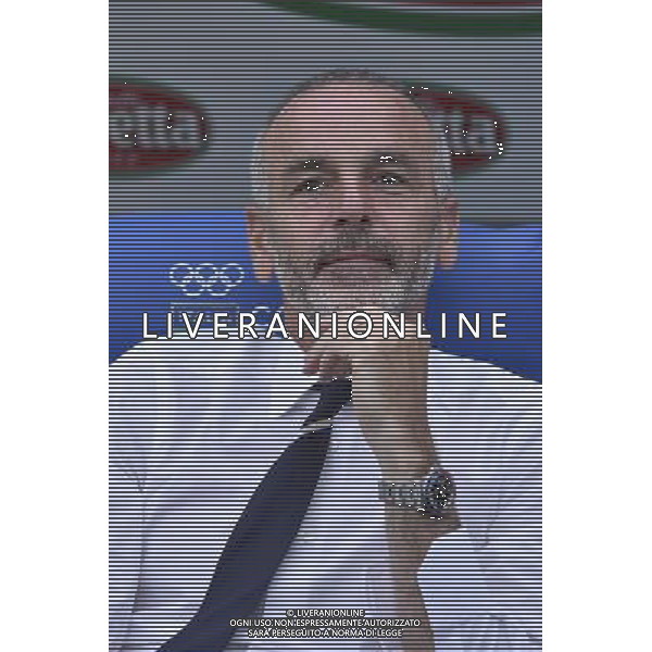 Roma - 20/05/2015 - Stadio Olimpico - Finale Tim Cup 2014-2015 - Juventus vs SS Lazio - nella foto: Stefano Pioli in panchina / Ph. Fabrizio Corradetti - Ag. Aldo Liverani Sas