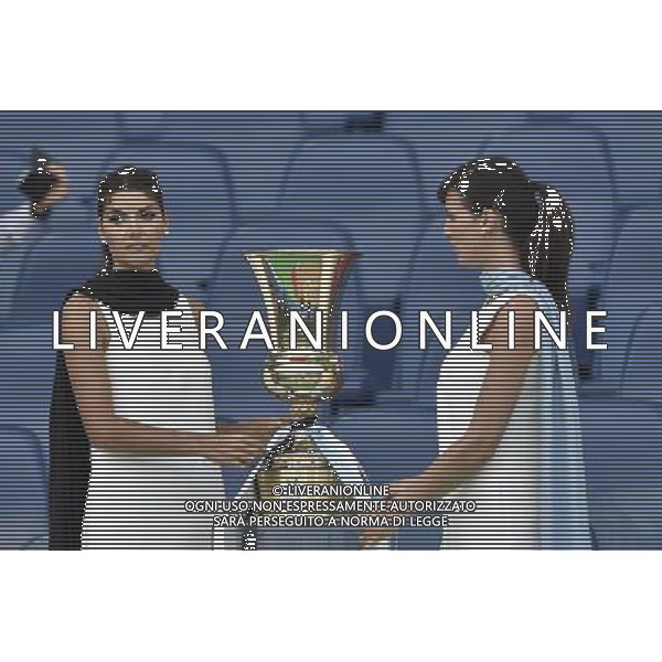 Roma - 20/05/2015 - Stadio Olimpico - Finale Tim Cup 2014-2015 - Juventus vs SS Lazio - nella foto: Il trofeo della Coppa Italia / Ph. Fabrizio Corradetti - Ag. Aldo Liverani Sas