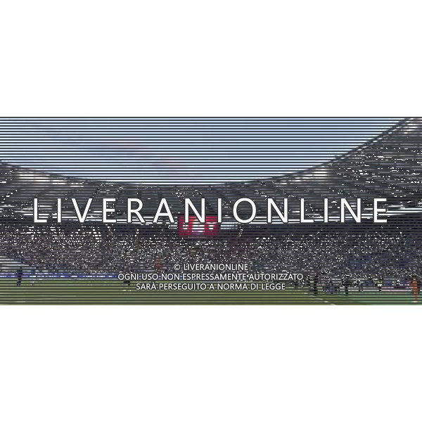 Roma - 20/05/2015 - Stadio Olimpico - Finale Tim Cup 2014-2015 - Juventus vs SS Lazio - nella foto: Curva tifosi Juventus / Ph. Fabrizio Corradetti - Ag. Aldo Liverani Sas