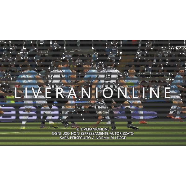 Coppa Italia TIM Cup 2014/2015 Finale Roma - 20.05.2015 Juventus-Lazio Nella Foto: il gol di giorgio chiellini /Ph.Vitez-Ag. Aldo Liverani