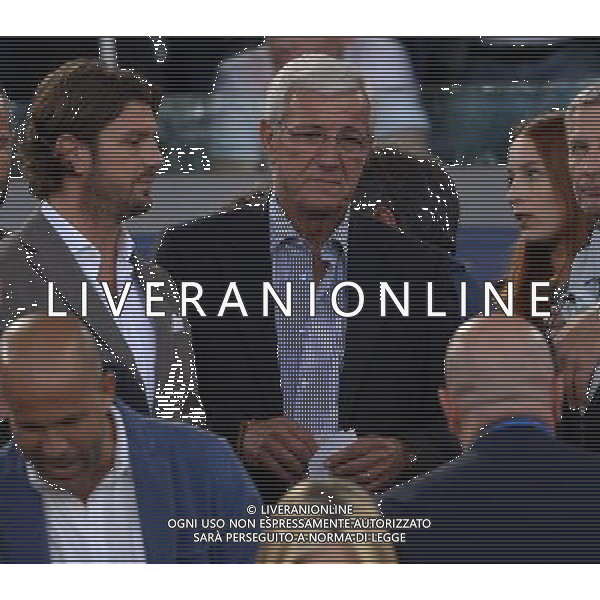 Coppa Italia TIM Cup 2014/2015 Finale Roma - 20.05.2015 Juventus-Lazio Nella Foto: marcello Lippi in tribuna con il figlio Davide /Ph.Vitez-Ag. Aldo Liverani