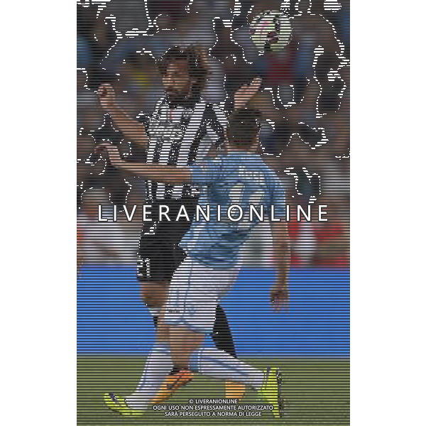 Coppa Italia TIM Cup 2014/2015 Finale Roma - 20.05.2015 Juventus-Lazio Nella Foto:pirlo andrea e miroslav klose /Ph.Vitez-Ag. Aldo Liverani
