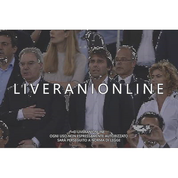 Roma - 20/05/2015 - Stadio Olimpico - Finale Tim Cup 2014-2015 - Juventus vs SS Lazio - nella foto: Antonio Conte e Maurizio Beretta / Ph. Fabrizio Corradetti - Ag. Aldo Liverani Sas
