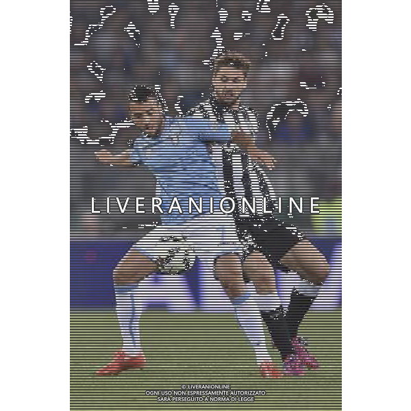 Roma - 20/05/2015 - Stadio Olimpico - Finale Tim Cup 2014-2015 - Juventus vs SS Lazio - nella foto: Felipe Anderson e Fernando Llorente / Ph. Fabrizio Corradetti - Ag. Aldo Liverani Sas