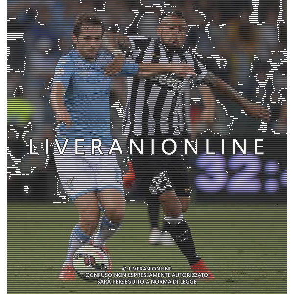 Coppa Italia TIM Cup 2014/2015 Finale Roma - 20.05.2015 Juventus-Lazio Nella Foto:lulic e arturo vidal /Ph.Vitez-Ag. Aldo Liverani