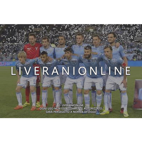 Roma - 20/05/2015 - Stadio Olimpico - Finale Tim Cup 2014-2015 - Juventus vs SS Lazio - nella foto: La formazione della Lazio / Ph. Fabrizio Corradetti - Ag. Aldo Liverani Sas
