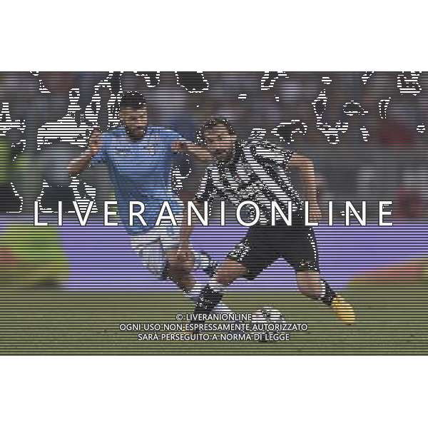 Roma - 20/05/2015 - Stadio Olimpico - Finale Tim Cup 2014-2015 - Juventus vs SS Lazio - nella foto: Andrea Pirlo e Antonio Candreva / Ph. Fabrizio Corradetti - Ag. Aldo Liverani Sas