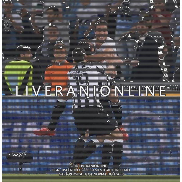 Coppa Italia TIM Cup 2014/2015 Finale Roma - 20.05.2015 Juventus-Lazio Nella Foto: abbracci esultanza dopo il gol di alessandro matri /Ph.Vitez-Ag. Aldo Liverani