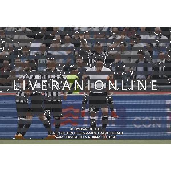 Coppa Italia TIM Cup 2014/2015 Finale Roma - 20.05.2015 Juventus-Lazio Nella Foto: abbracci esultanza dopo il gol di alessandro matri /Ph.Vitez-Ag. Aldo Liverani