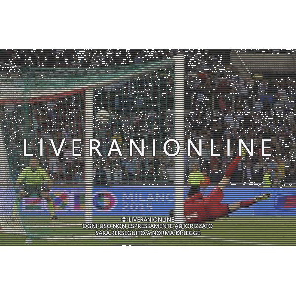 Roma - 20/05/2015 - Stadio Olimpico - Finale Tim Cup 2014-2015 - Juventus vs SS Lazio - nella foto: Il gol di Alessandro Matri / Ph. Fabrizio Corradetti - Ag. Aldo Liverani Sas