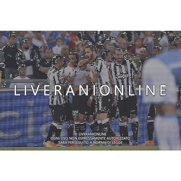 Roma - 20/05/2015 - Stadio Olimpico - Finale Tim Cup 2014-2015 - Juventus vs SS Lazio - nella foto: esultanza dopo il gol di Alessandro Matri / Ph. Fabrizio Corradetti - Ag. Aldo Liverani Sas