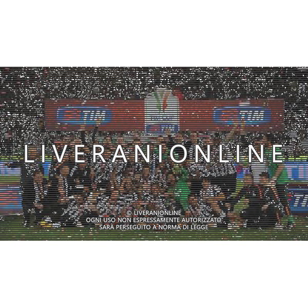 Coppa Italia TIM Cup 2014/2015 Finale Roma - 20.05.2015 Juventus-Lazio Nella Foto:foto di gruppo con la coppa /Ph.Vitez-Ag. Aldo Liverani
